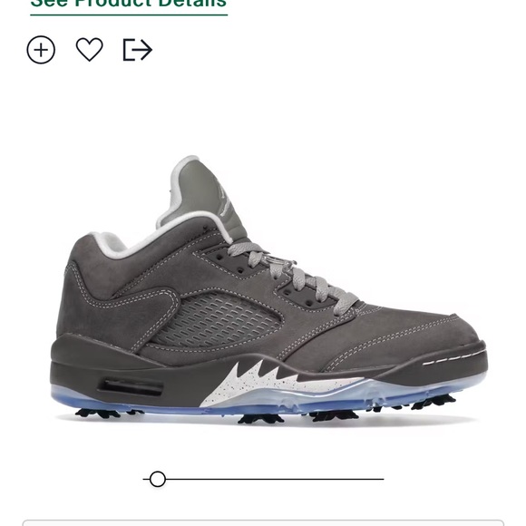 Jordan Shoes The Air Jordan 5 Golf Low Wolf Grey Golf Shoes Brand